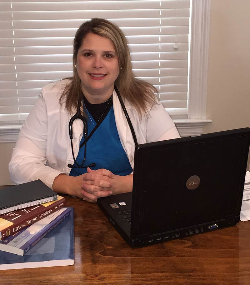 Jennifer Duncan, APRN, MSN, FNP-C, nurse practitioner who founded Total Health Urgent Care in Vancleave, MS