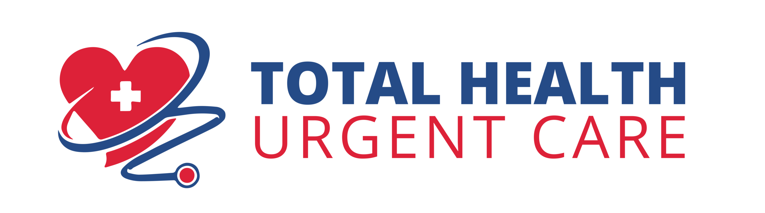 Total Health Urgent Care logo, walk-in urgent care in Vancleave, MS